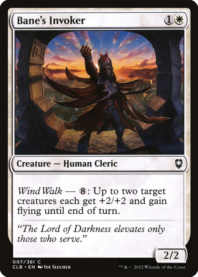 Bane's Invoker [Commander Legends: Battle for Baldur's Gate] (7)