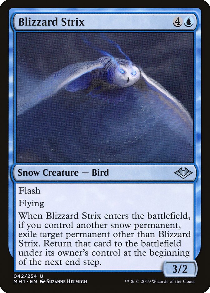 Blizzard Strix [Modern Horizons] (42)