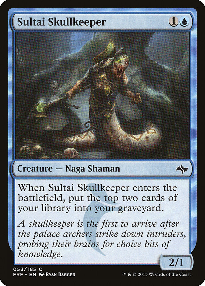 Sultai Skullkeeper [Fate Reforged] (53)
