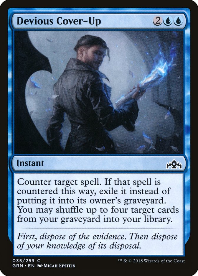 Devious Cover-Up [Guilds of Ravnica] (35)