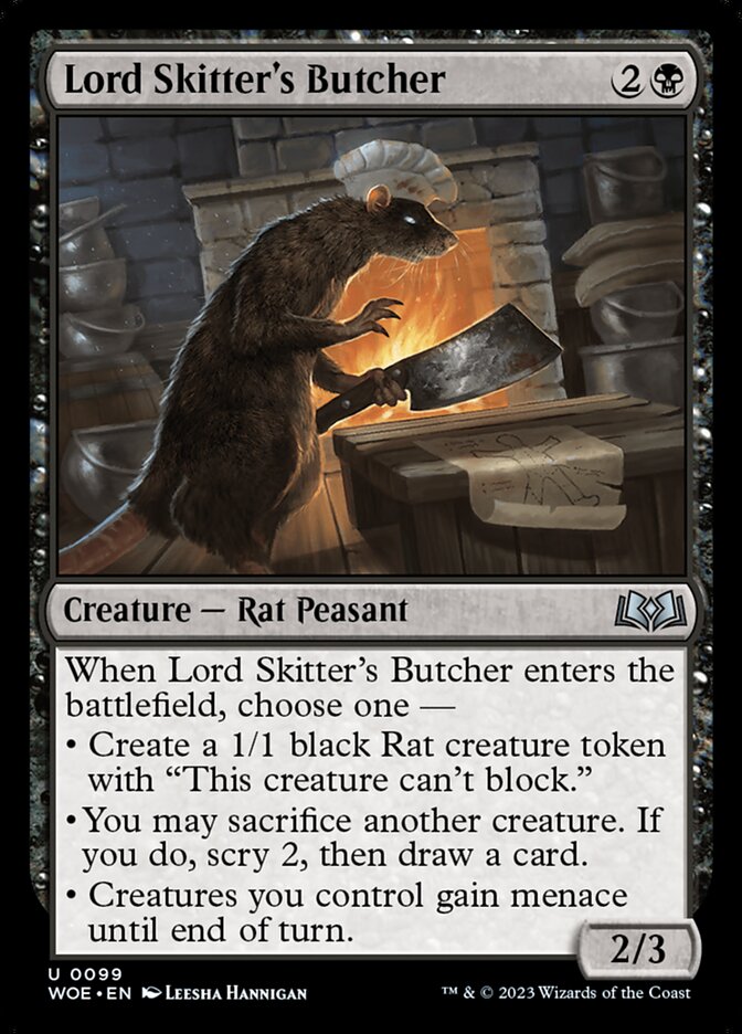 Lord Skitter's Butcher [Wilds of Eldraine] (99)