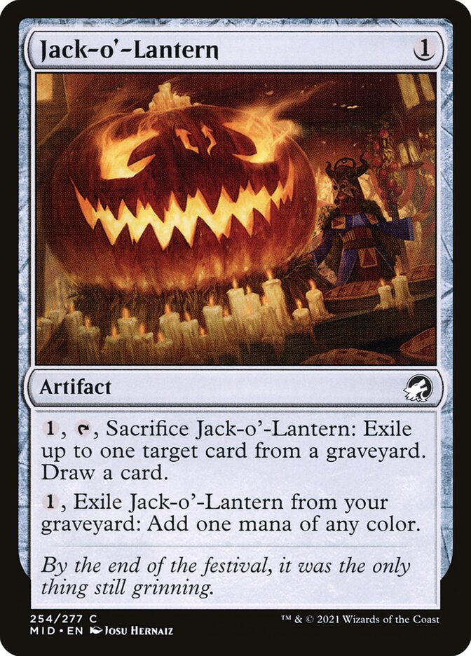 Jack-o'-Lantern [Innistrad: Midnight Hunt] (254)