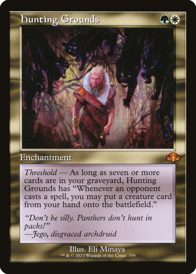 Hunting Grounds [Dominaria Remastered] (359)