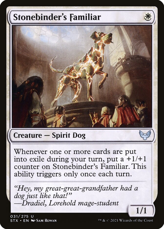 Stonebinder's Familiar [Strixhaven: School of Mages] (31)