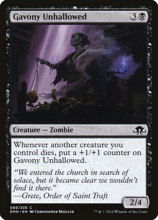 Gavony Unhallowed [Eldritch Moon] (89)