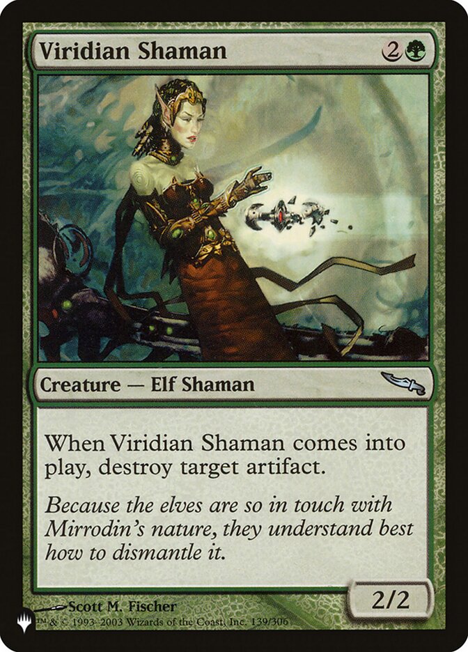 Viridian Shaman [The List] (MRD-139)