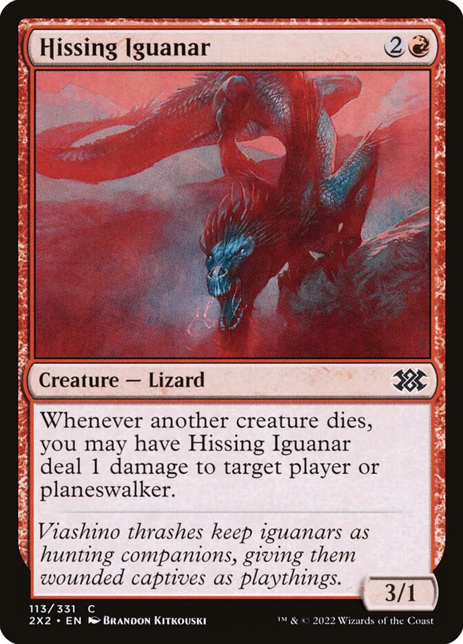 Hissing Iguanar [Double Masters 2022] (113)