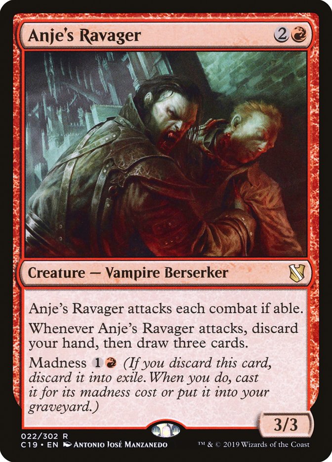 Anje's Ravager [Commander 2019] (22)