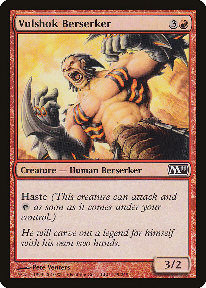 Vulshok Berserker [Magic 2011] (159)