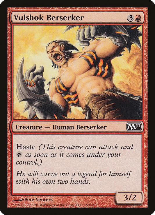 Vulshok Berserker [Magic 2011] (159)