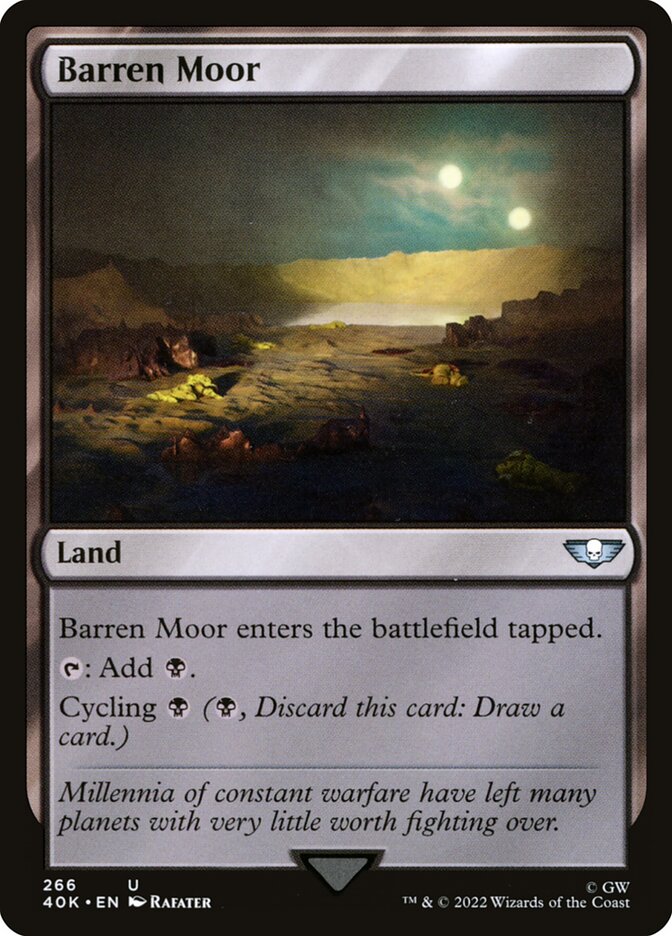Barren Moor [Warhammer 40,000 Commander] (266)