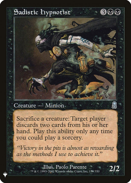 Sadistic Hypnotist [The List] (ODY-159)