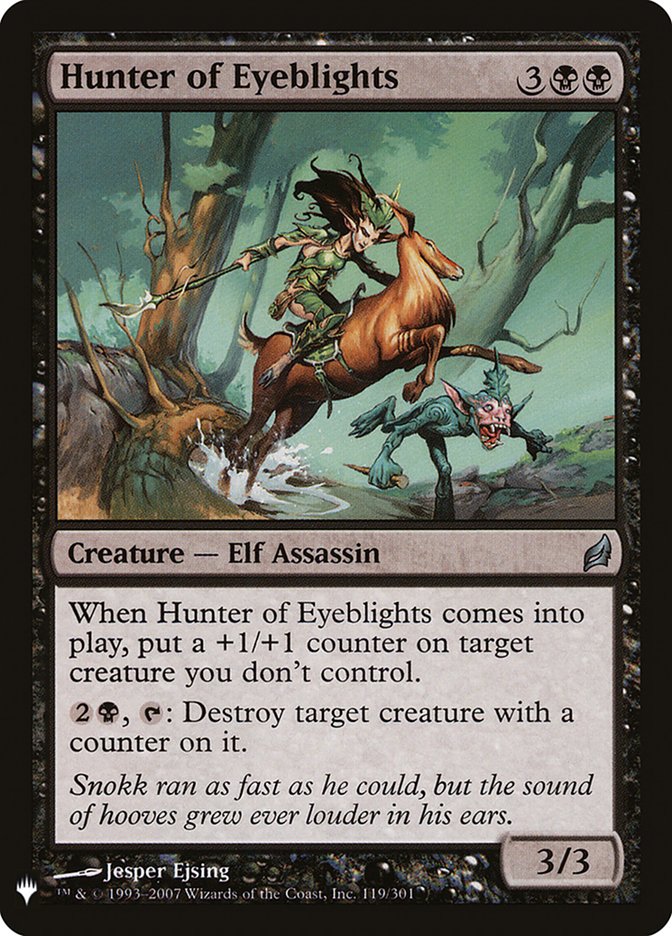 Hunter of Eyeblights [The List] (LRW-119)