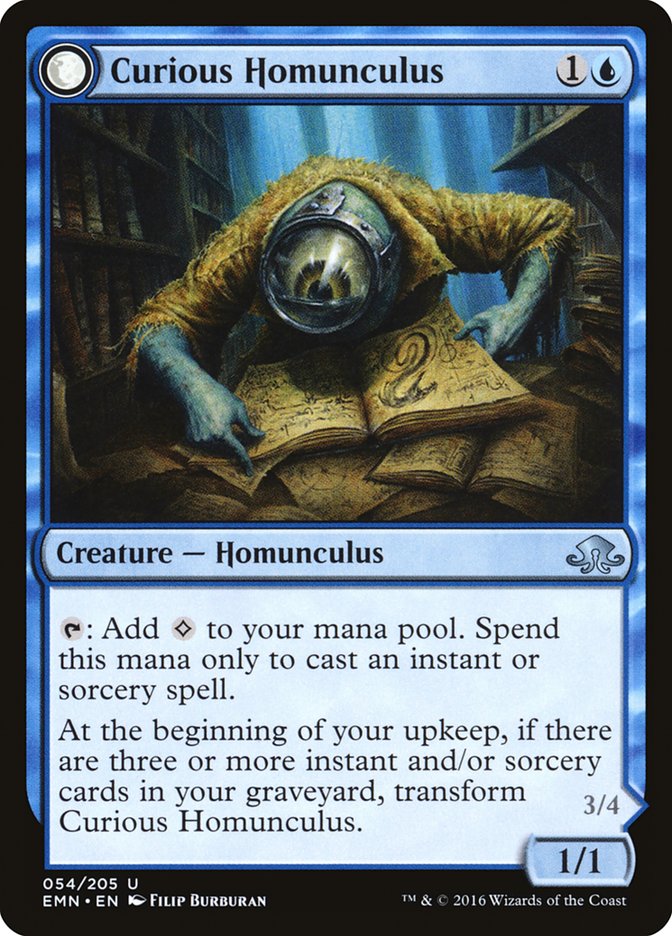 Curious Homunculus [Eldritch Moon] (54)