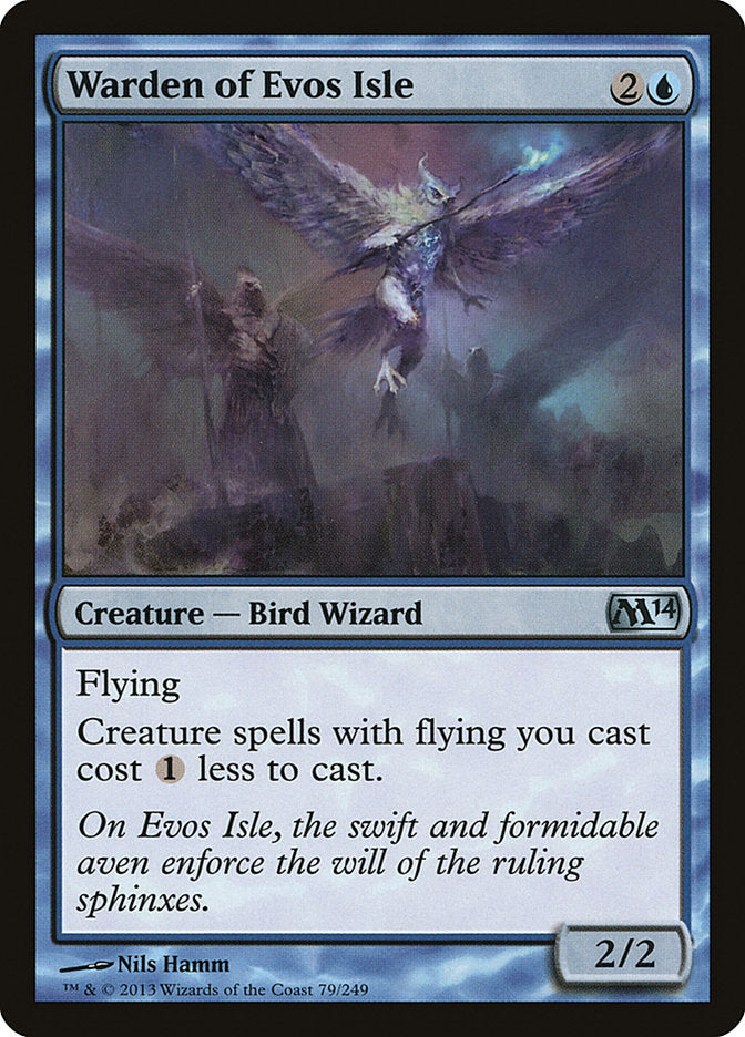 Warden of Evos Isle [Magic 2014] (79)