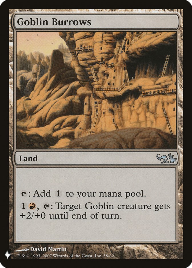 Goblin Burrows [The List] (DD1-58)