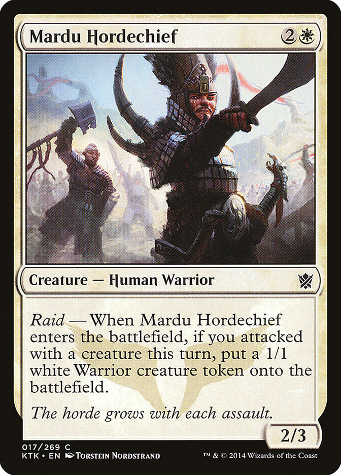 Mardu Hordechief [Khans of Tarkir] (17)
