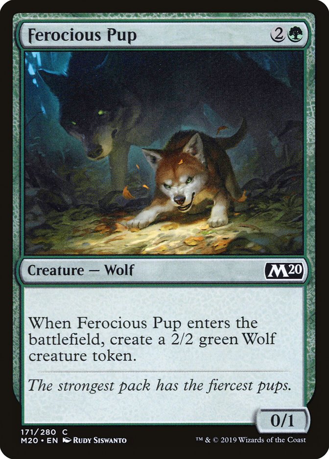Ferocious Pup [Core Set 2020] (171)