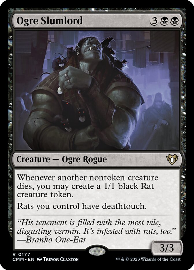 Ogre Slumlord [Commander Masters] (177)