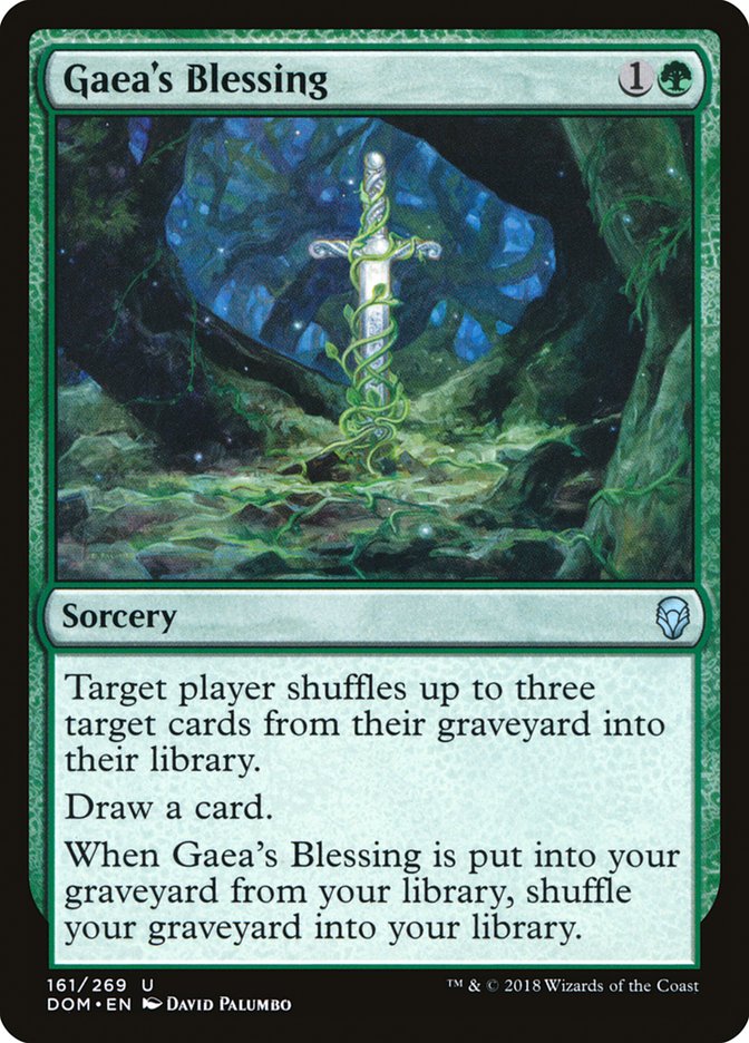 Gaea's Blessing [Dominaria] (161)