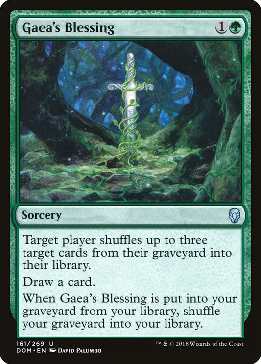 Gaea's Blessing [Dominaria] (161)
