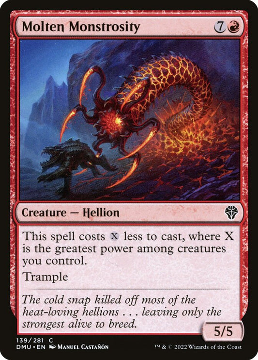 Molten Monstrosity [Dominaria United] (139)