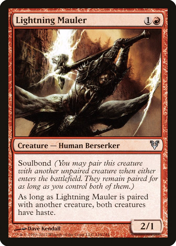 Lightning Mauler [Avacyn Restored] (144)