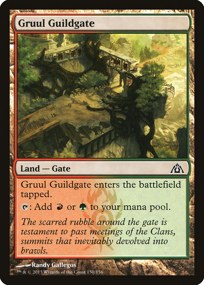 Gruul Guildgate [Dragon's Maze] (150)