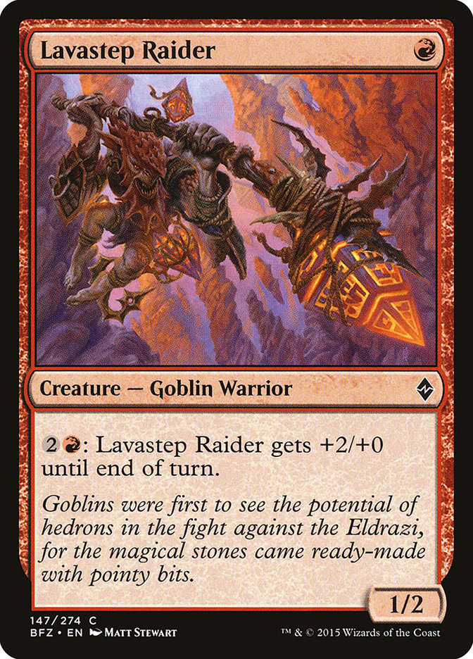Lavastep Raider [Battle for Zendikar] (147)