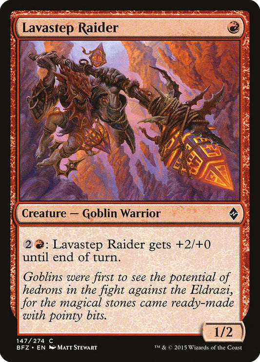 Lavastep Raider [Battle for Zendikar] (147)