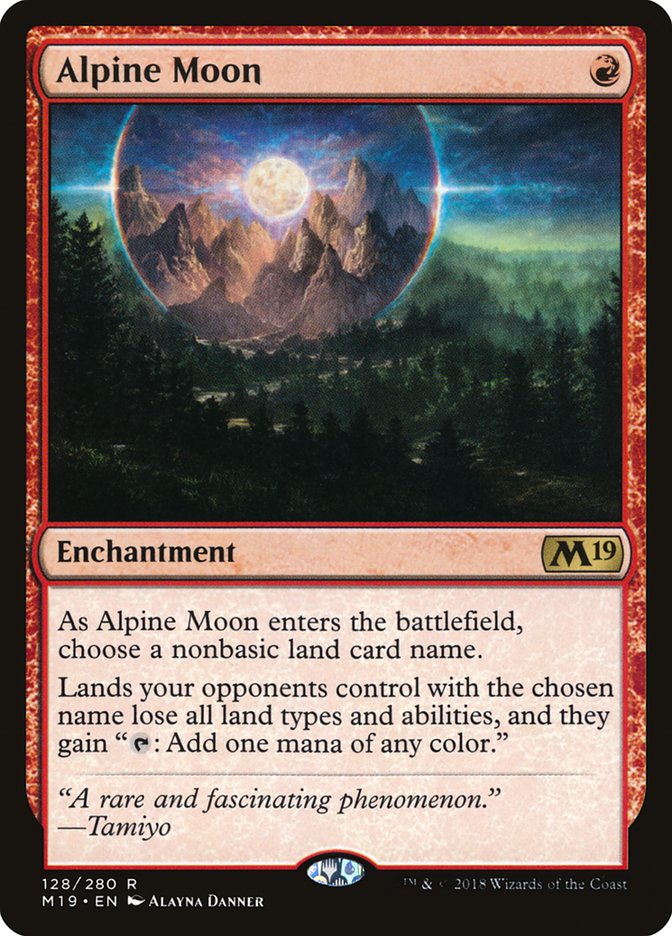 Alpine Moon [Core Set 2019] (128)