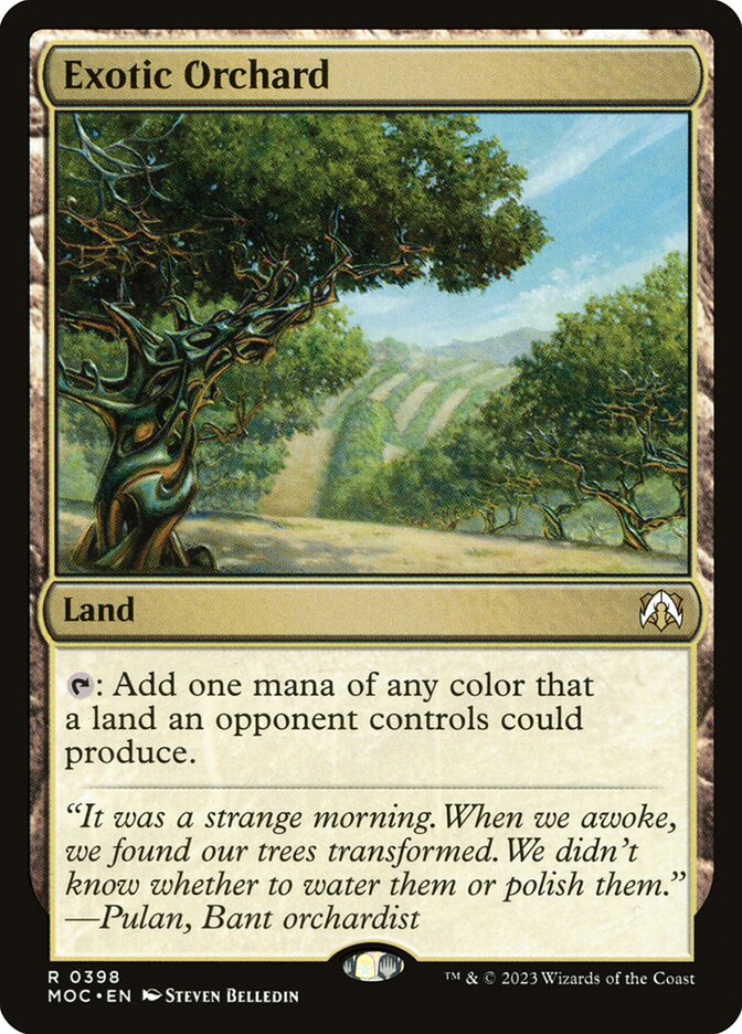 Exotic Orchard [March of the Machine Commander] (398)