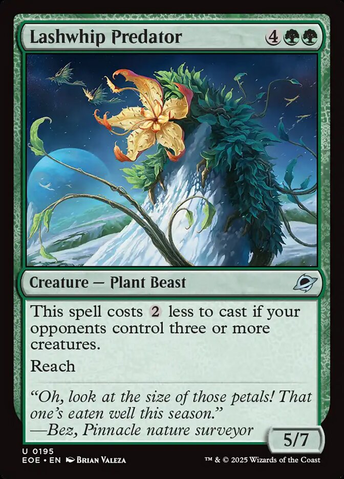 Lashwhip Predator [Edge of Eternities] (195)