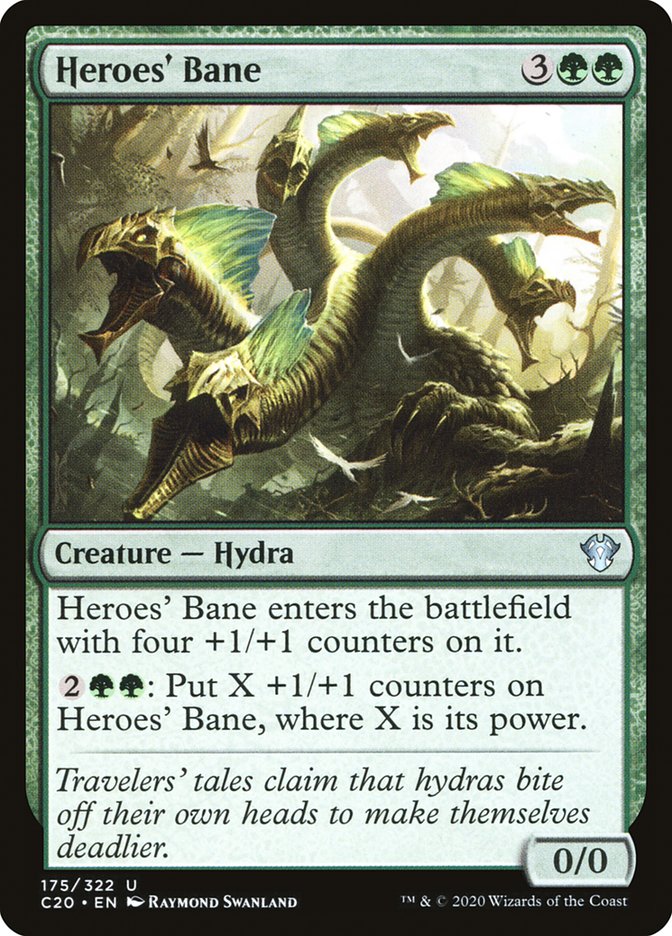 Heroes' Bane [Commander 2020] (175)