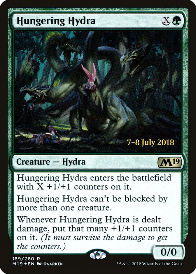 Hungering Hydra [Core Set 2019 Promos] (189s)