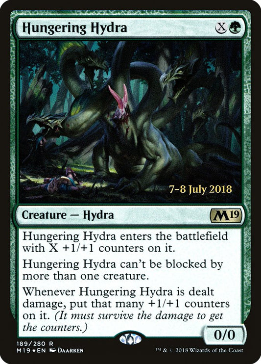 Hungering Hydra [Core Set 2019 Promos] (189s)