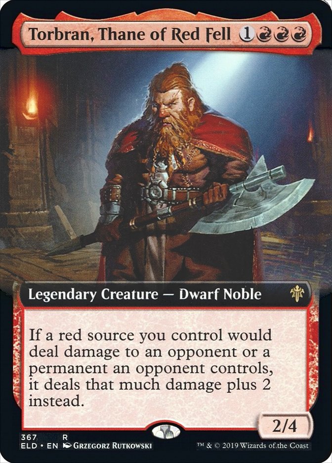 Torbran, Thane of Red Fell [Throne of Eldraine] (367)