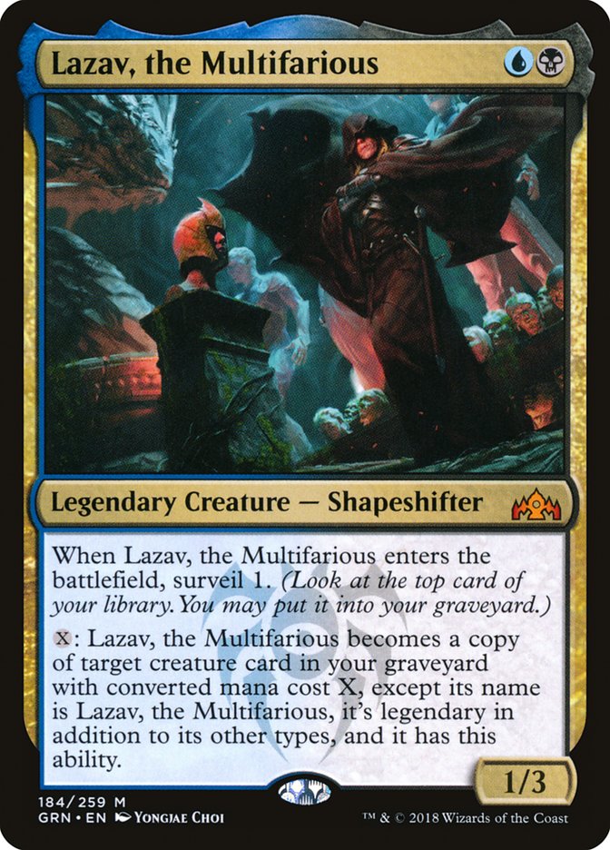Lazav, the Multifarious [Guilds of Ravnica] (184)