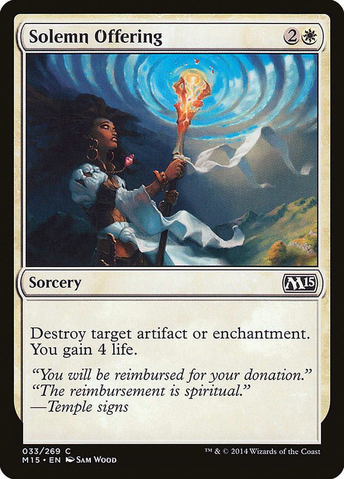Solemn Offering [Magic 2015] (33)