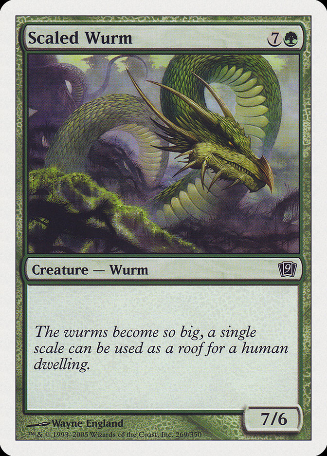 Scaled Wurm [Ninth Edition] (269)