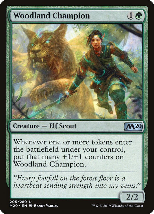 Woodland Champion [Core Set 2020] (205)