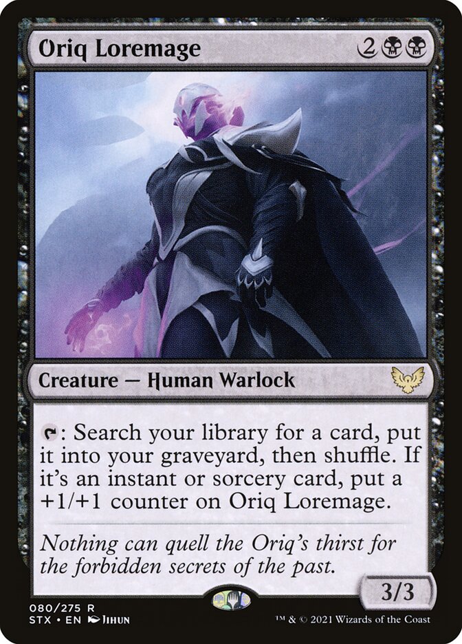 Oriq Loremage [Strixhaven: School of Mages] (80)