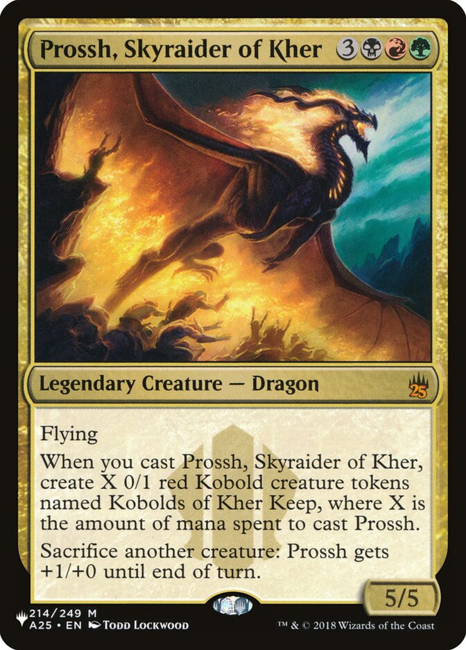 Prossh, Skyraider of Kher [The List] (A25-214)