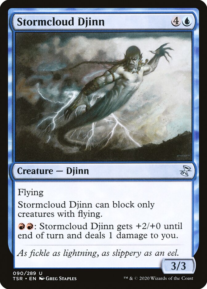Stormcloud Djinn [Time Spiral Remastered] (90)