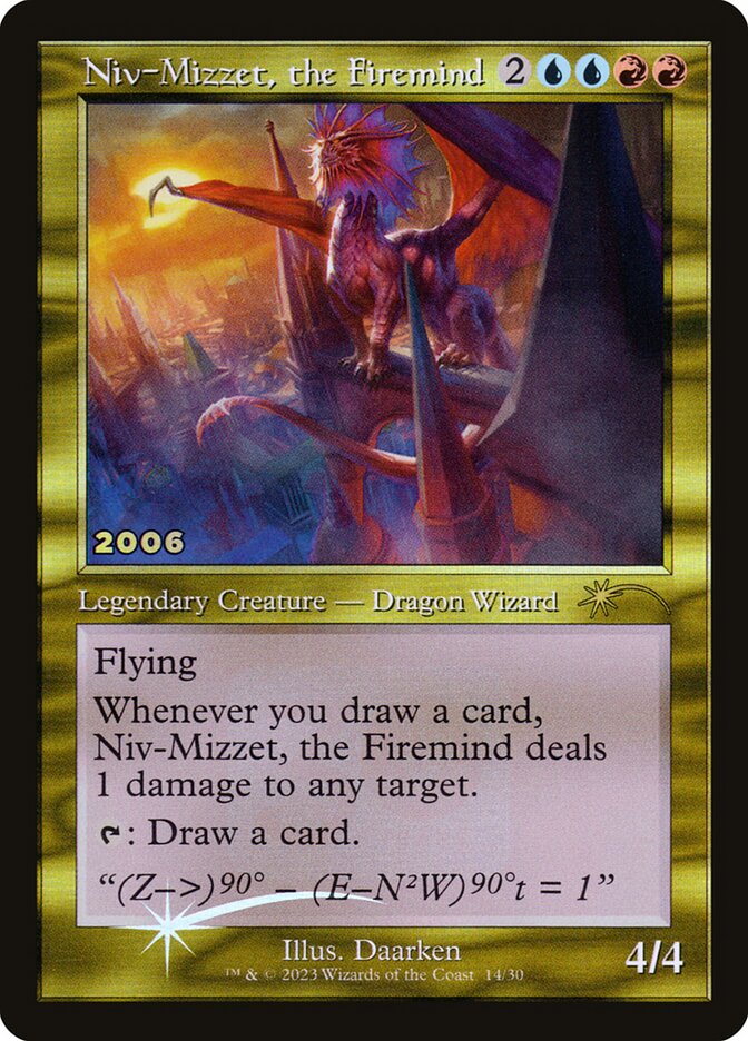 Niv-Mizzet, the Firemind [30th Anniversary Play Promos] (14)