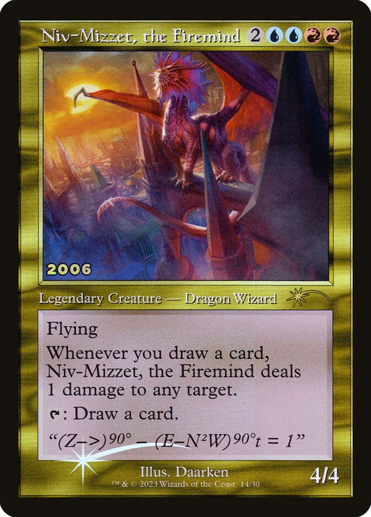 Niv-Mizzet, the Firemind [30th Anniversary Play Promos] (14)