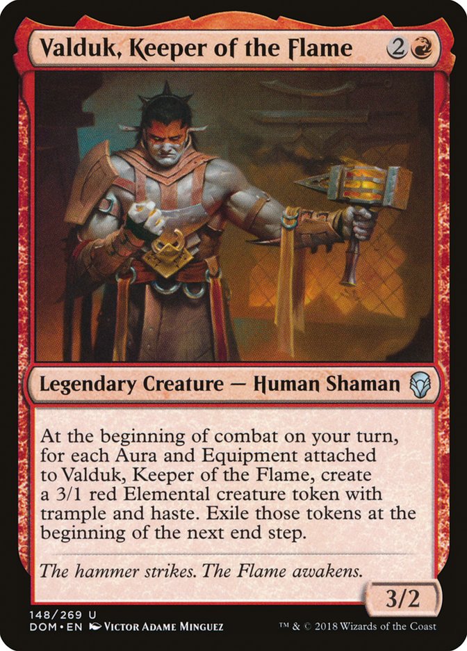 Valduk, Keeper of the Flame [Dominaria] (148)