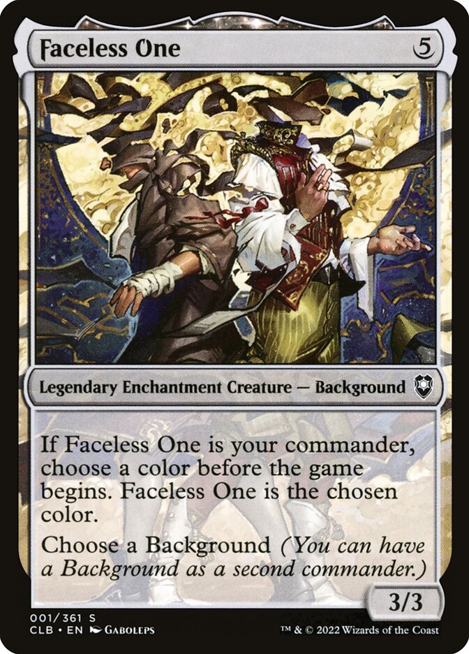 Faceless One [Commander Legends: Battle for Baldur's Gate] (1)