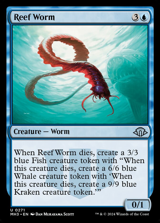 Reef Worm [Modern Horizons 3] (271)