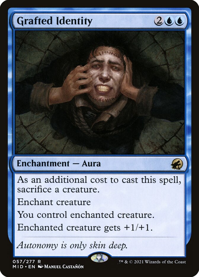 Grafted Identity [Innistrad: Midnight Hunt] (57)